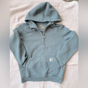 Carhartt 1/2zip hoodie size S